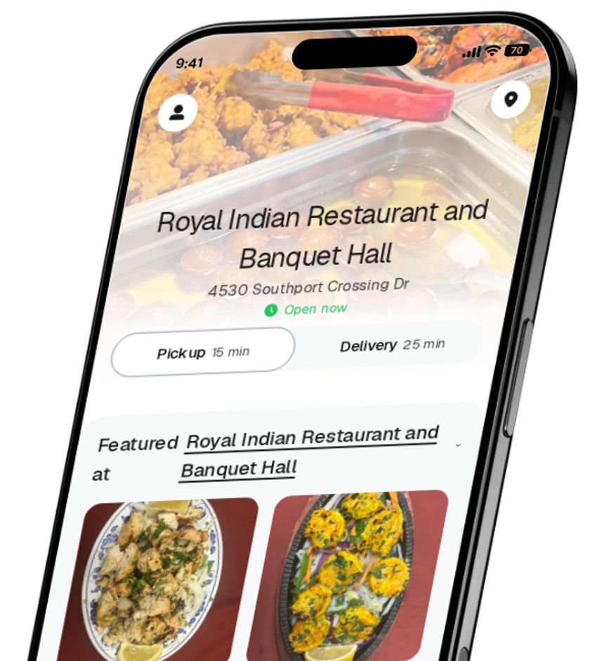 Royal Indian Restaurant and Banquet Hall app preview