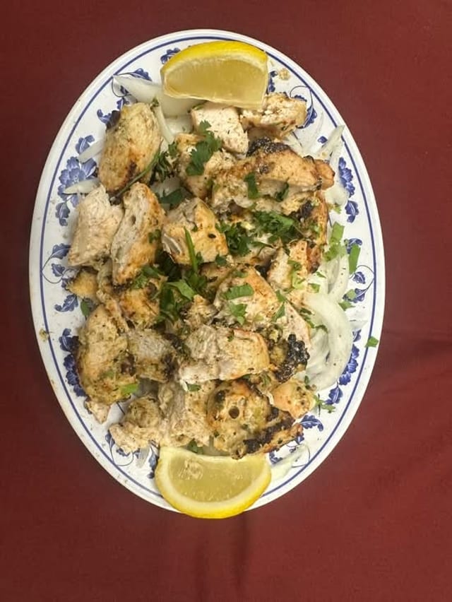 Malai Chicken Tikka.