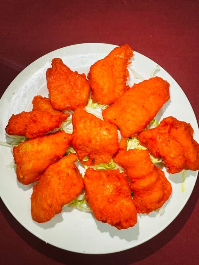 Fish Pakora.